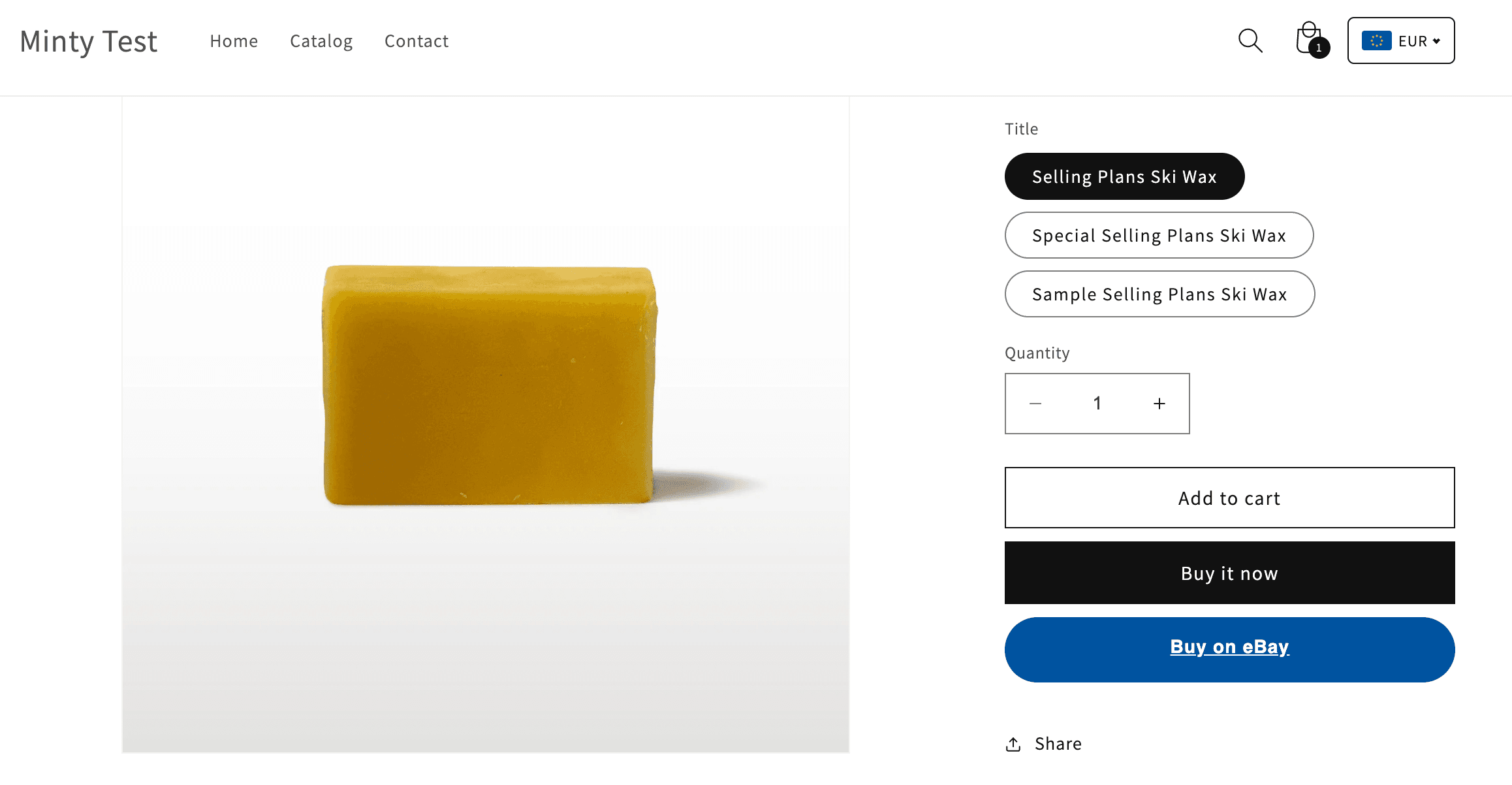 Buy On Ebay Shopify Button