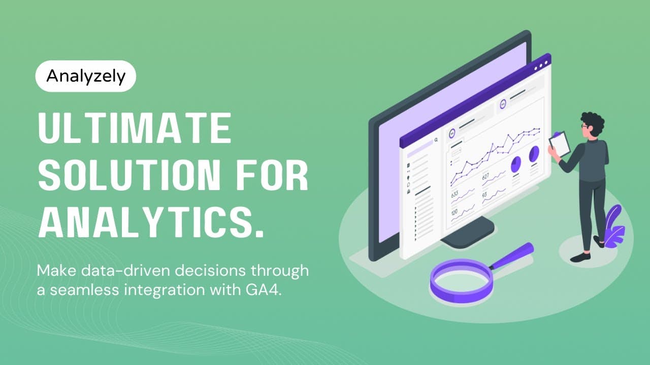 Analyzely Google Analytics 4 integration for Shopify