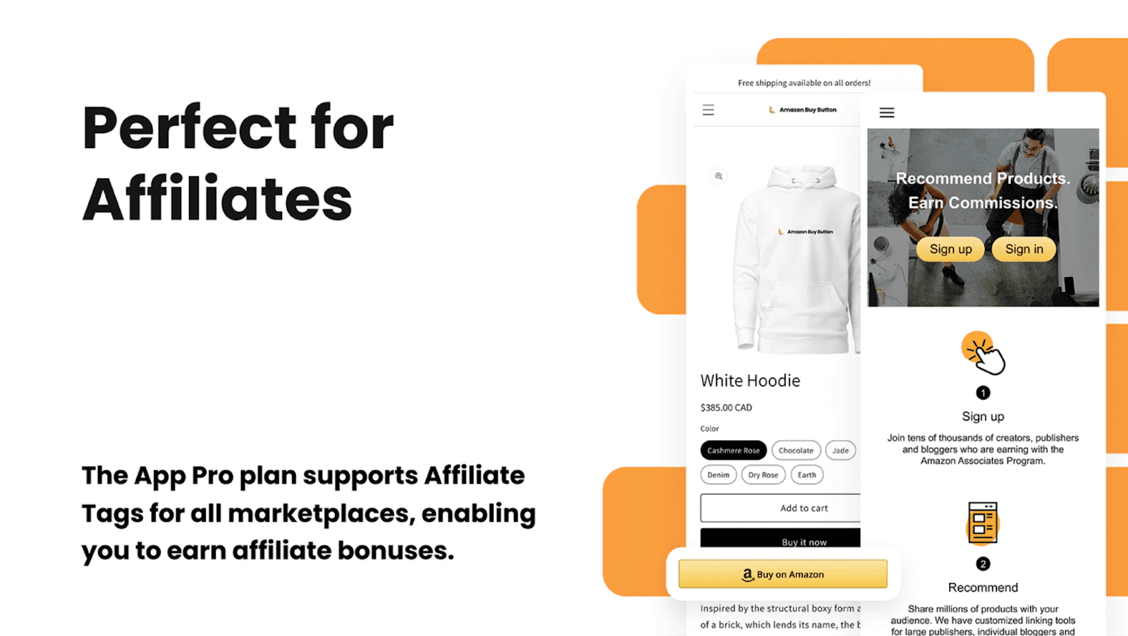 Elevate Your Sales with the Amazon Buy Now Button - the perfect solution for Amazon organic ranking improvement and increased sales on both channels - Shopify app store / Amazon store