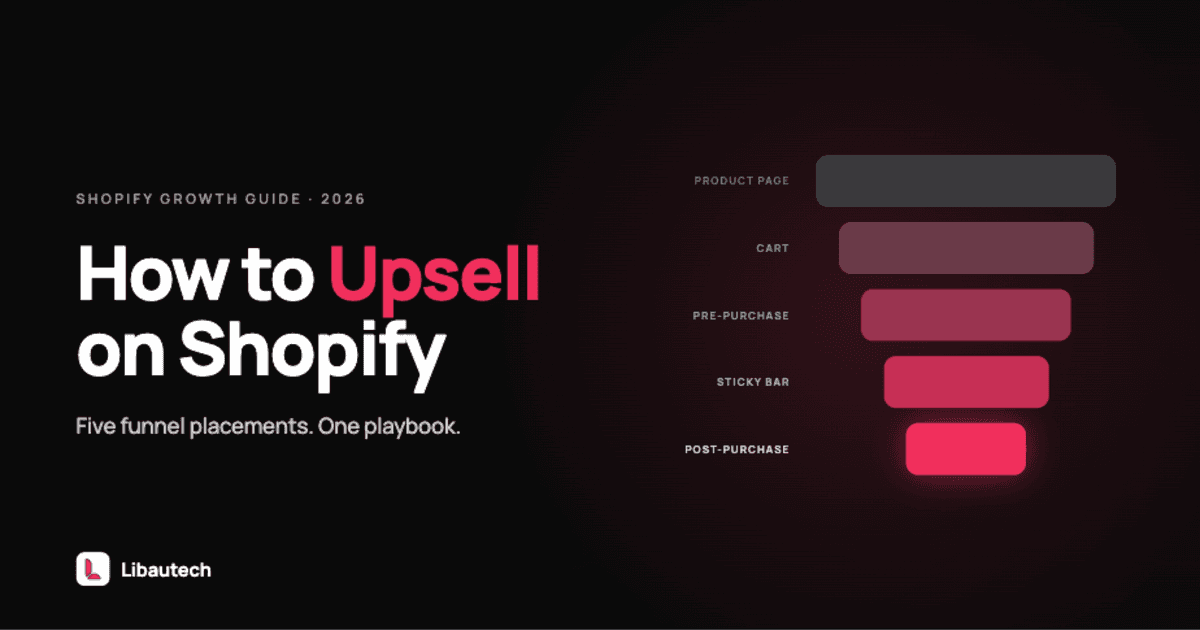 How to Upsell on Shopify in 2026: The Complete Full-Funnel Playbook