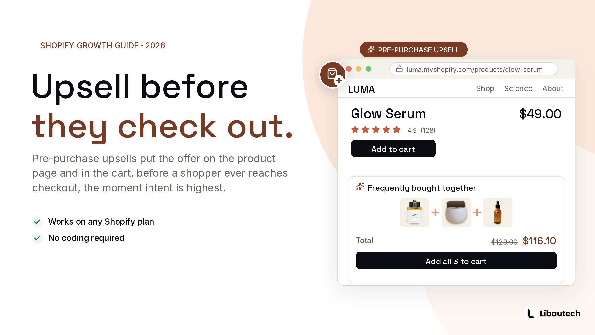 How to Add Pre-Purchase Upsells to Shopify (2026 Guide)